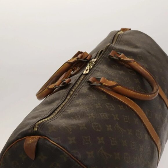 LOUIS VUITTON Monogram Keepall 55 Boston Bag - Picture 9 of 16